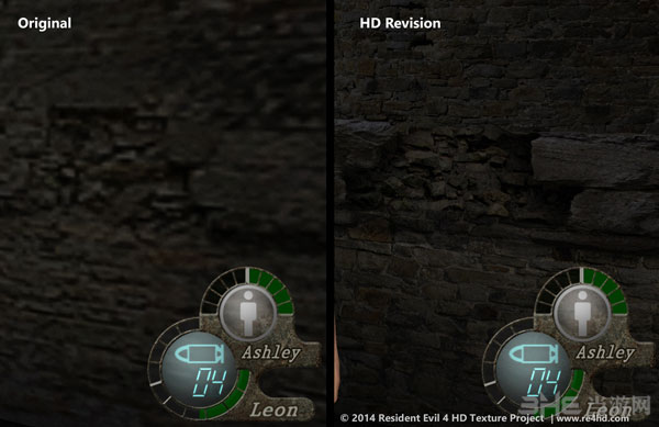 生化危机4原版vs高清版对比图2