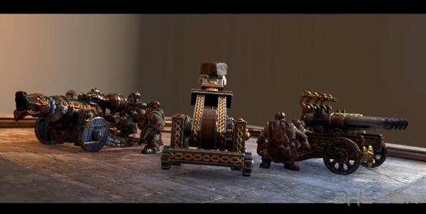 全面战争战锤矮人火炮