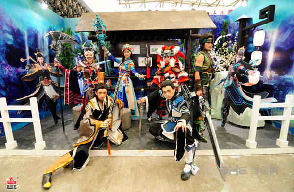 北京网元圣唐娱乐科技有限公司展台CJ现场2