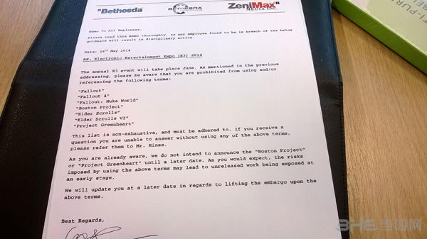 辐射4防止泄密条款