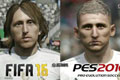 实况足球2016 VS FIFA16建模大战 谁家脸模比较强？