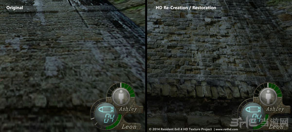 生化危机4原版vs高清版对比图3