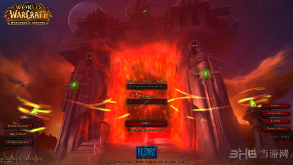 魔兽世界6.0德拉诺之王登陆界面2