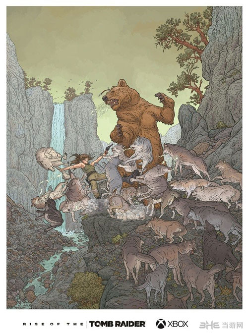 古墓丽影崛起主题海报1