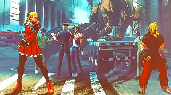 街头霸王5动漫展