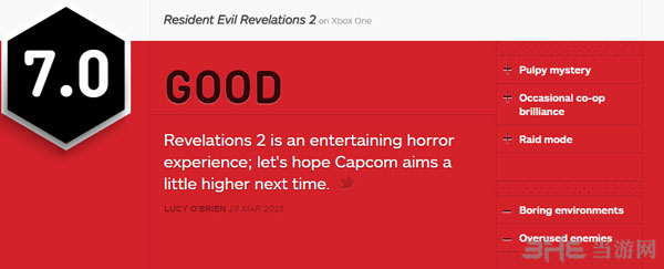 生化危机启示录2ign测评