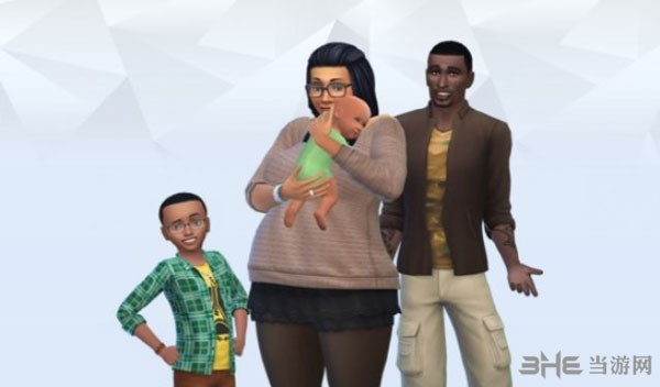 模拟人生4小朋友和小宝宝形象