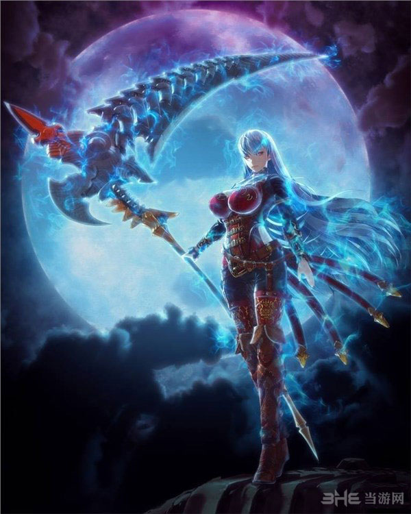 战场女武神苍篮革命宣传图