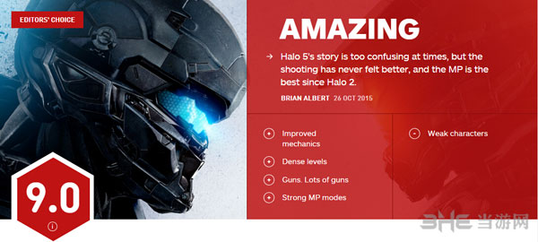 光晕5守护者IGN评分1