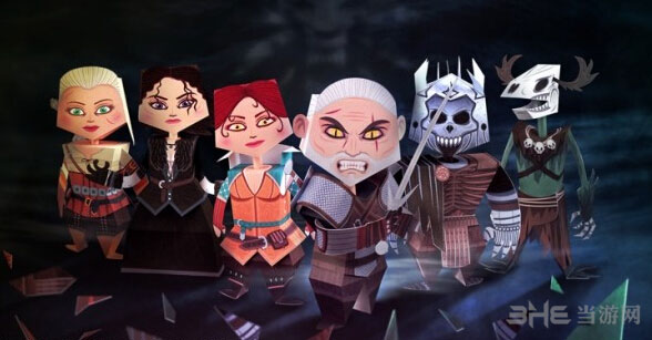 巫师3狂猎纸艺1