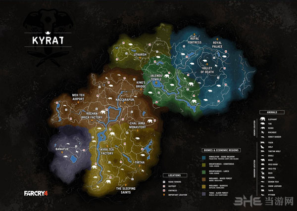 孤岛惊魂4地图1