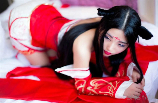 英雄联盟九尾妖狐cosplay4