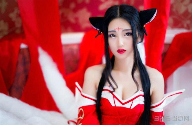 英雄联盟九尾妖狐cosplay3