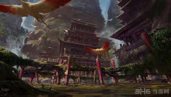 比利时艺术概念师Manuel Dupong阴森恐怖原画3