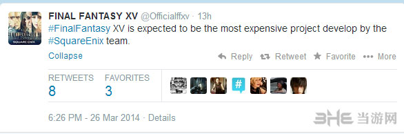 最终幻想15或为史克威尔耗资最大游戏2
