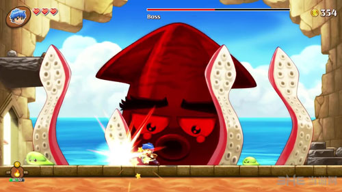 恶魔男孩与被诅咒的王国截图2