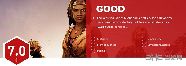 行尸走肉米琼恩第一章IGN评分