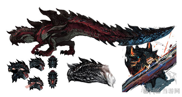 怪物猎人X原画1