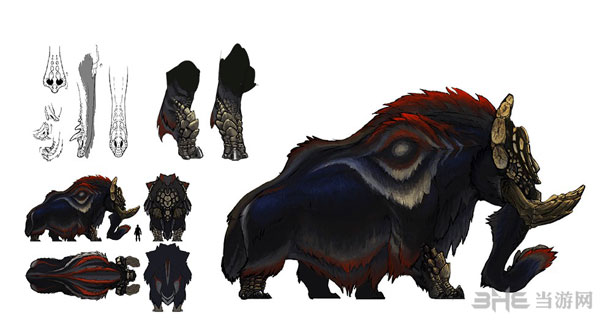 怪物猎人X原画3