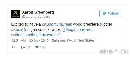 量子破碎现身TGA游戏大奖4