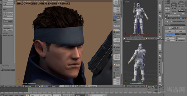 虚幻4重制版合金装备截图1