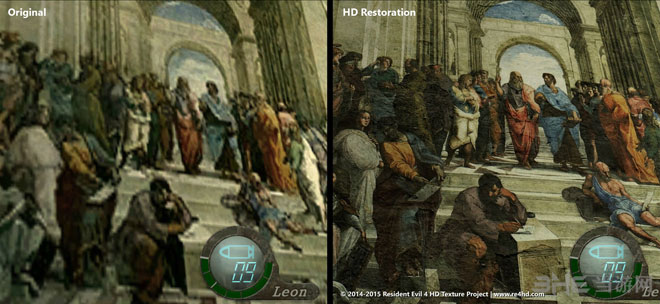 生化危机4高清重制版vs原版对比图2