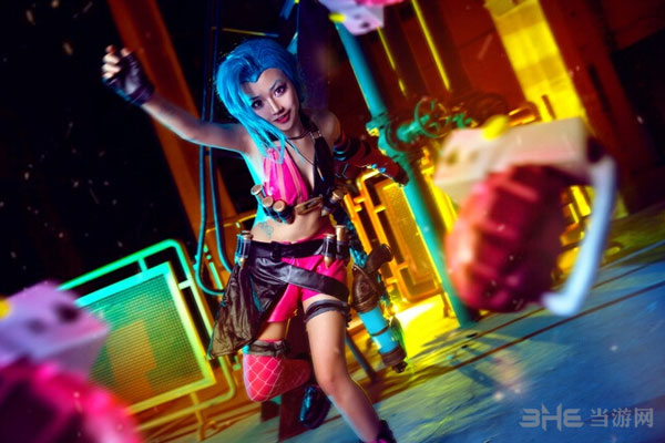 英雄联盟金克丝cosplay3