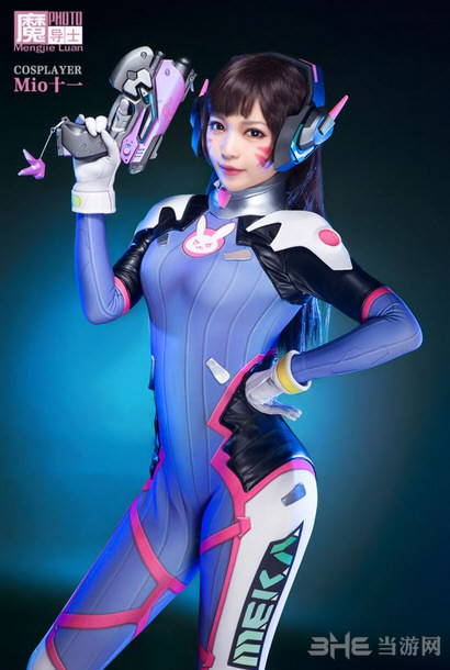 守望先锋D.VA人气萌妹COS截图2