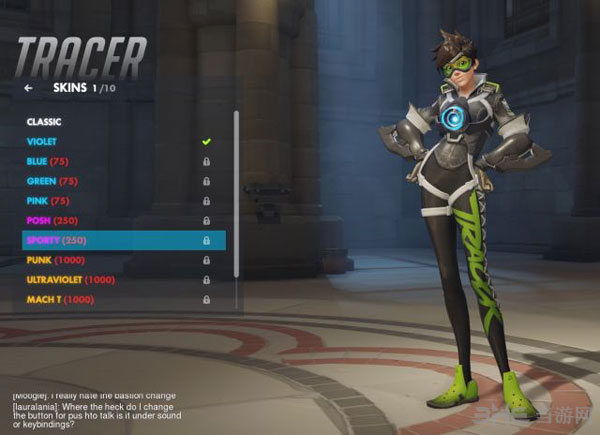 守望先锋猎空所有皮肤样式一览7