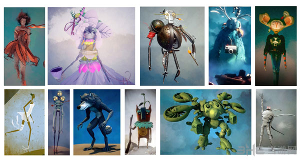 梦境游戏角色设计图1