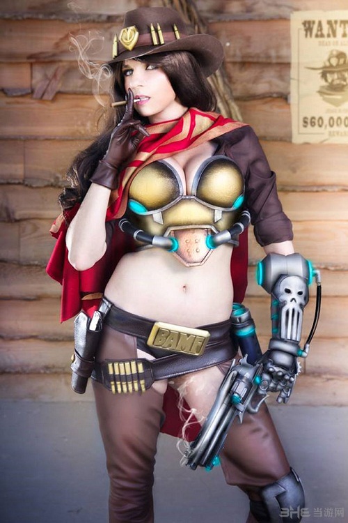 守望先锋女版麦克雷COSPLAY1
