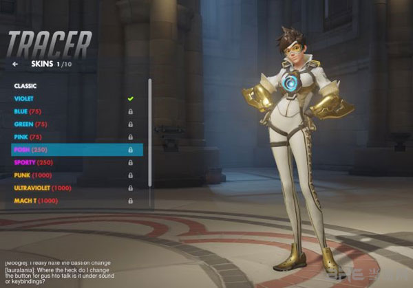 守望先锋猎空所有皮肤样式一览1