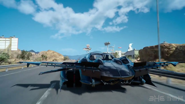 最终幻想15飞车截图3