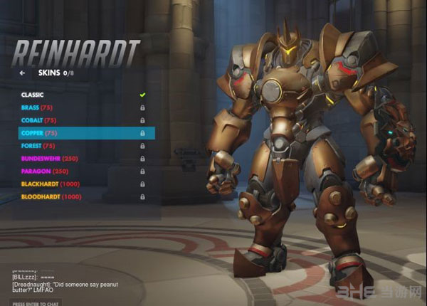 守望先锋莱因哈特皮肤各样式一览1