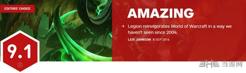 魔兽世界军团再临IGN评分