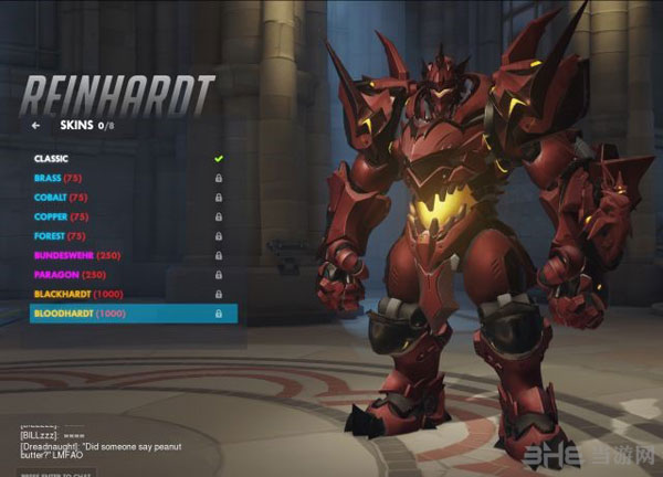 守望先锋莱因哈特皮肤各样式一览8