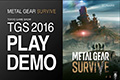《合金装备：生存》公开15分钟试玩视频 计划2017年发售