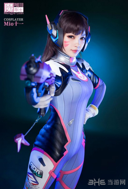 守望先锋D.VA人气萌妹COS截图4