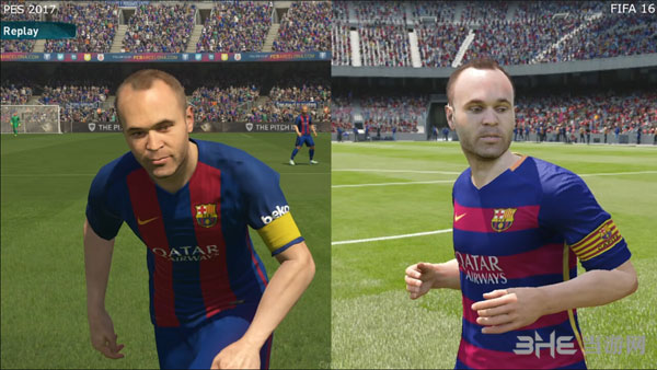 FIFA2017实况足球16画面对比1