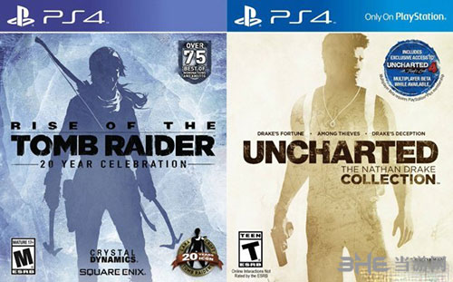 古墓丽影：崛起和神秘海域封面图片