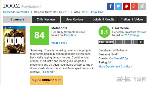 毁灭战士4其他媒体评分1
