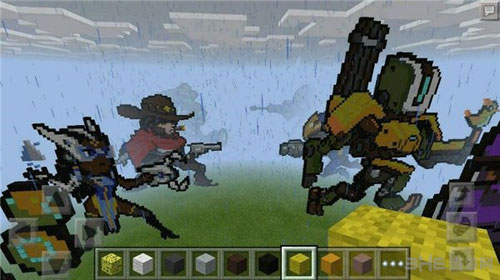 我的世界守望先锋肖像3