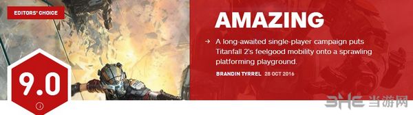 泰坦陨落2IGN评分