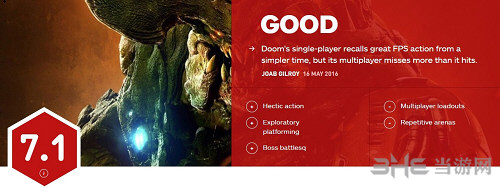 毁灭战士4IGN评分