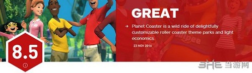 过山车之星IGN评分截图