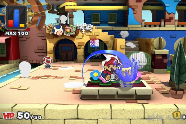 纸片马里奥：涂鸦截图1