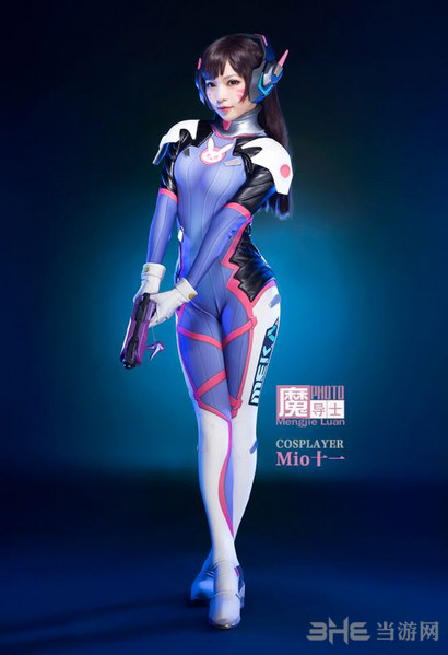 守望先锋D.VA人气萌妹COS截图5