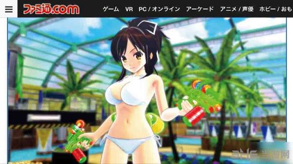 闪乱神乐沙滩戏水截图3