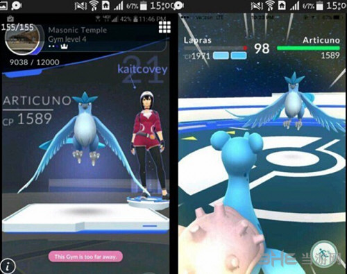 精灵宝可梦GO急冻鸟截图