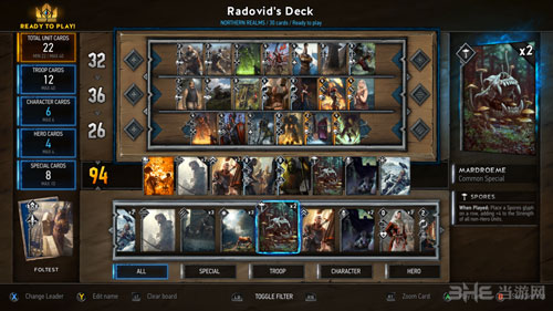 巫师昆特牌截图2